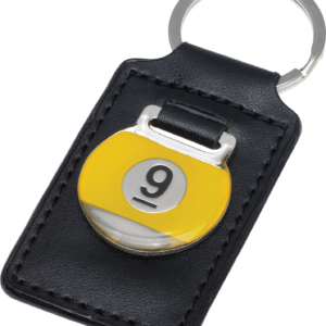 9-Ball Leather Keychain 9-Ball Leather Keychain